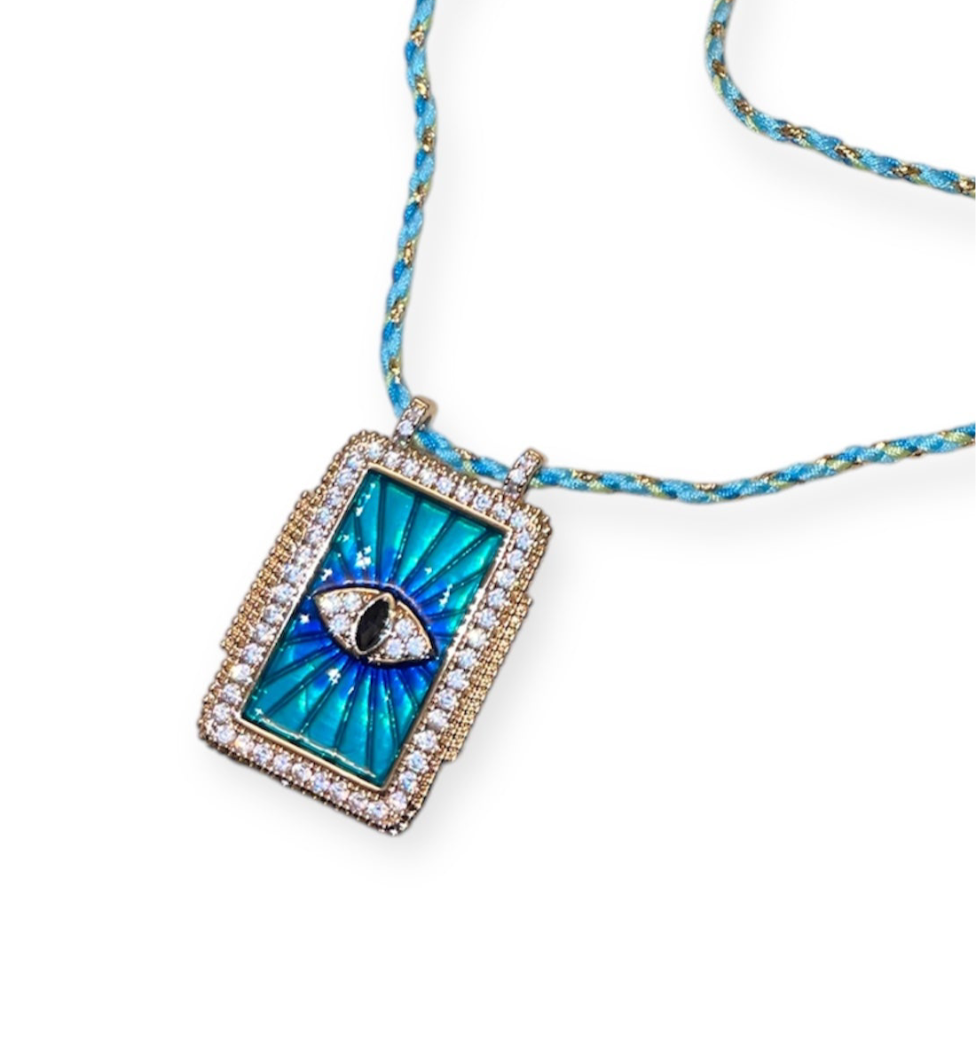 AITANA BLUE EYE NECKLACE