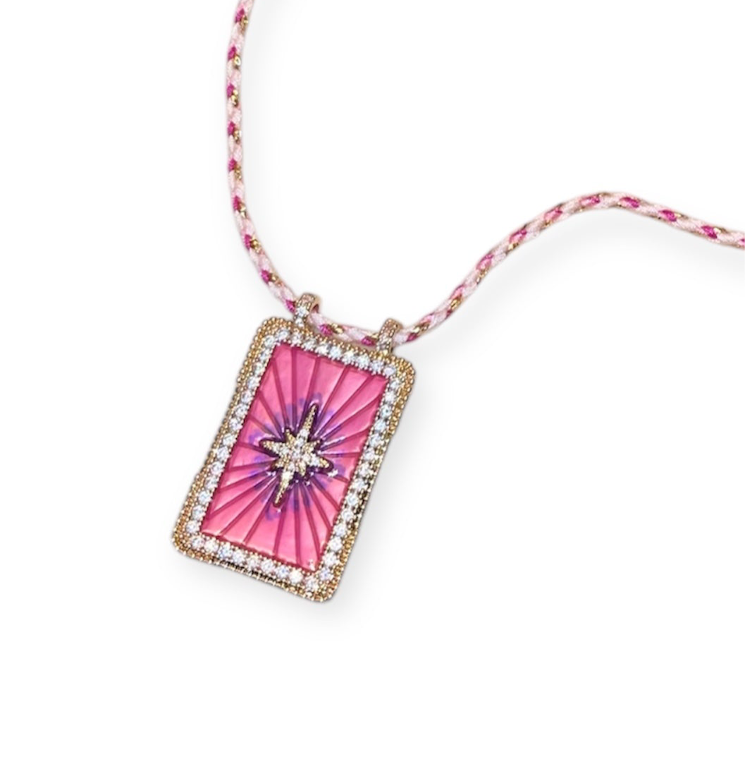 AITANA PURPLE STAR NECKLACE